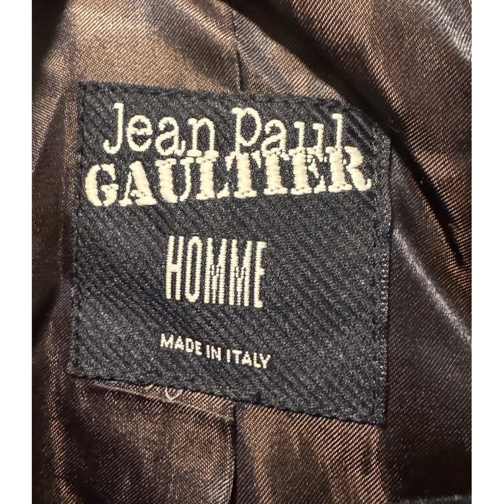 Jean Paul Gaultier Homme Mens Vintage Alpaca Wool Double Breasted Trench Coat 38 - Picture 6 of 16